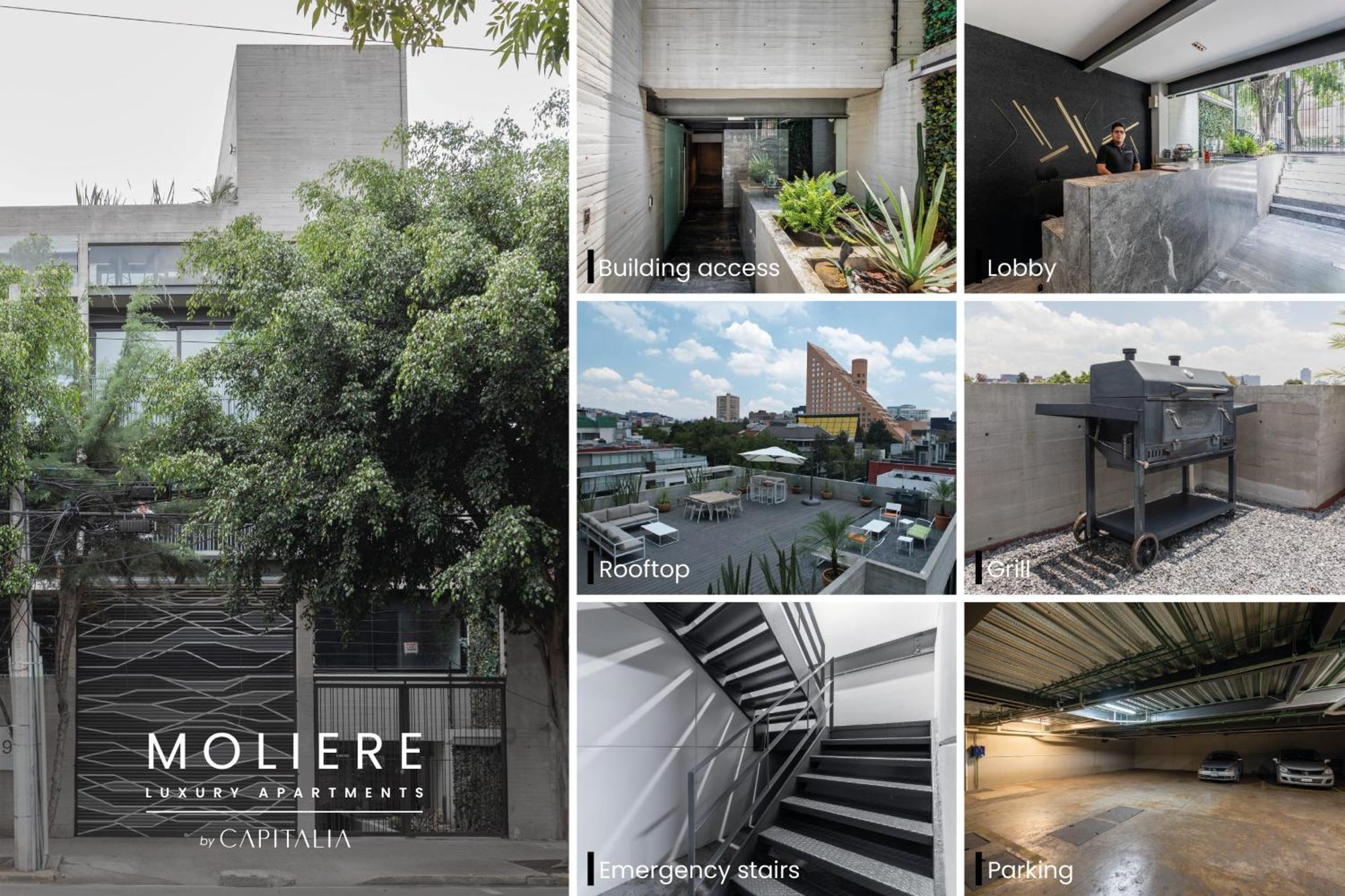 Capitalia - Luxury Apartments - Polanco Moliere Mexico City Luaran gambar