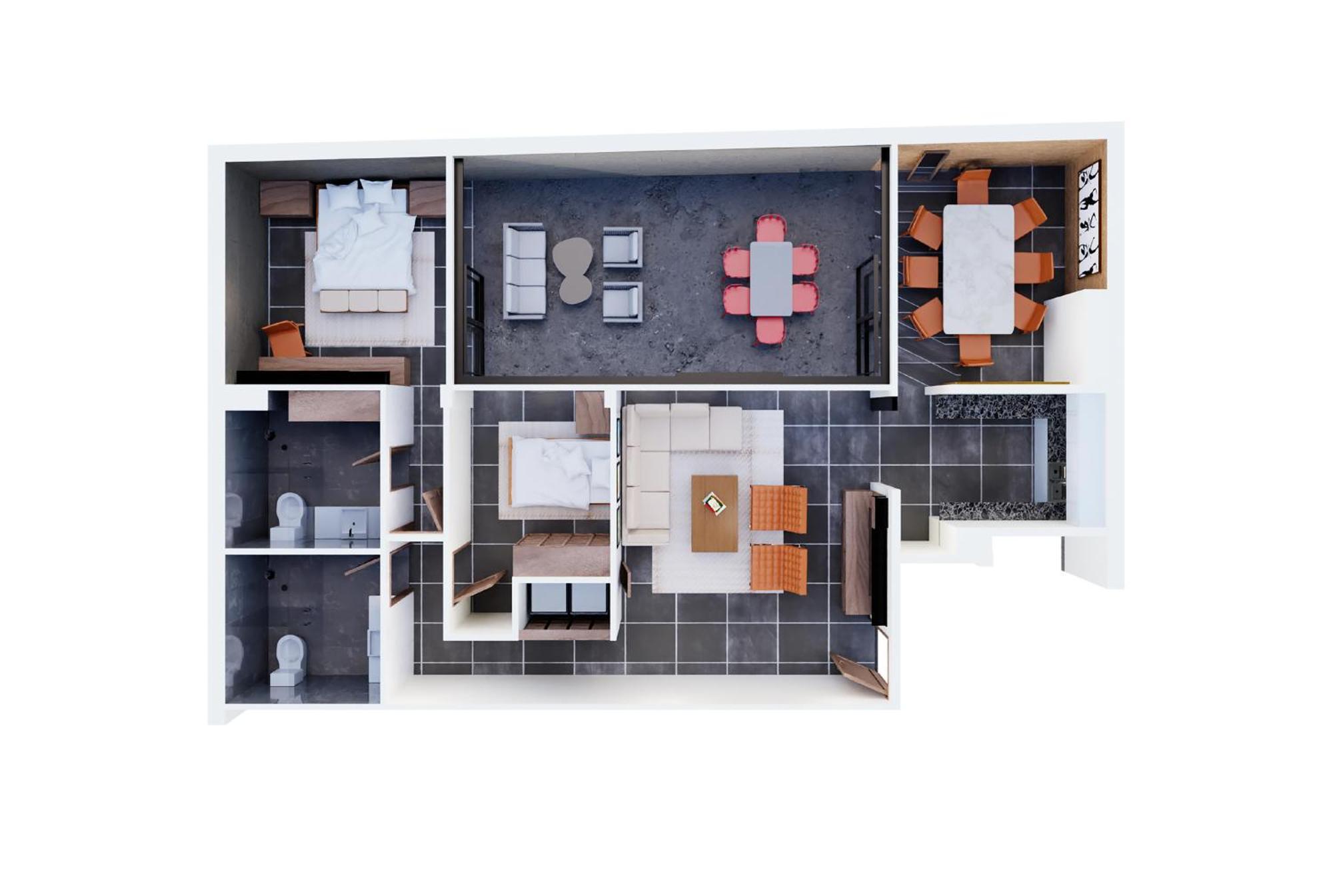 Capitalia - Luxury Apartments - Polanco Moliere Mexico City Bilik gambar