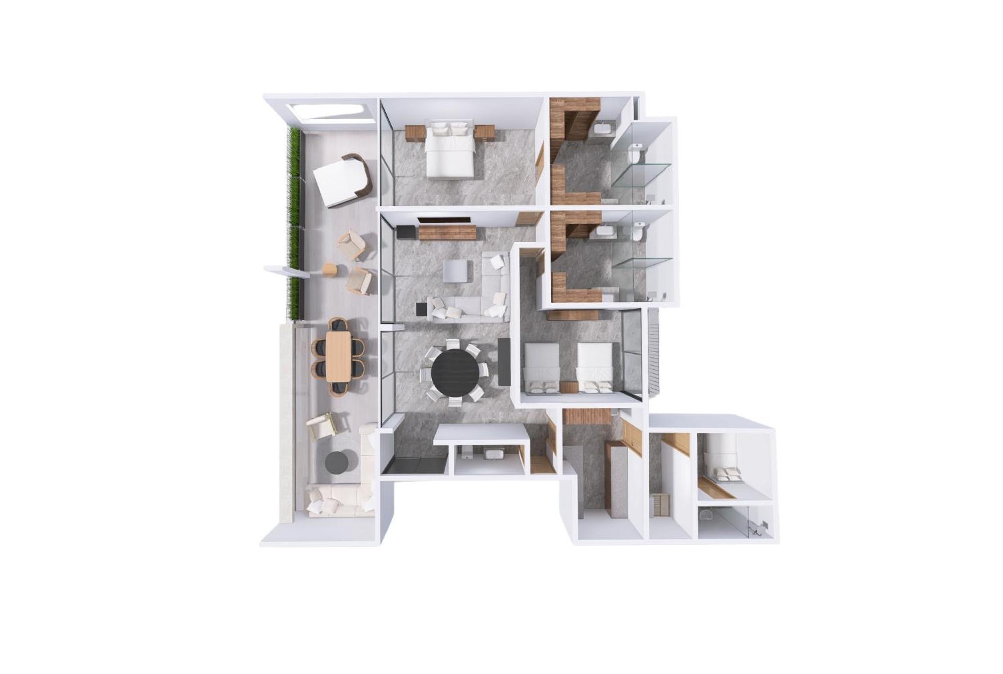 Capitalia - Luxury Apartments - Polanco Moliere Mexico City Bilik gambar