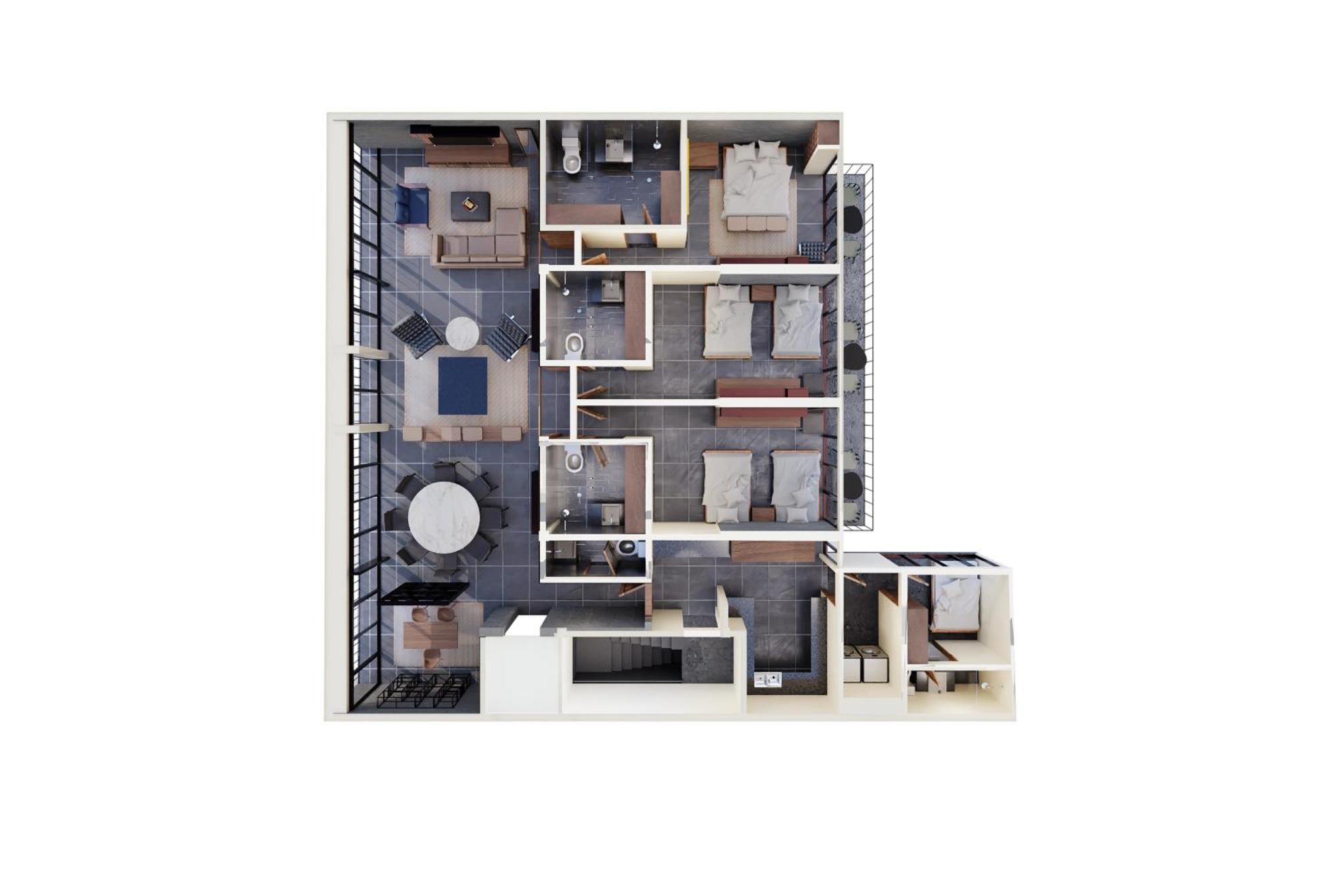 Capitalia - Luxury Apartments - Polanco Moliere Mexico City Bilik gambar
