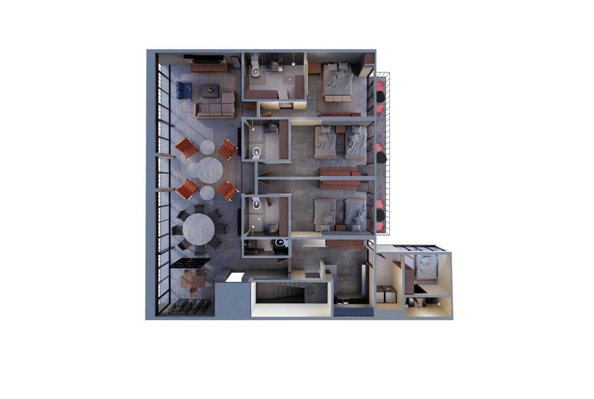 Capitalia - Luxury Apartments - Polanco Moliere Mexico City Bilik gambar